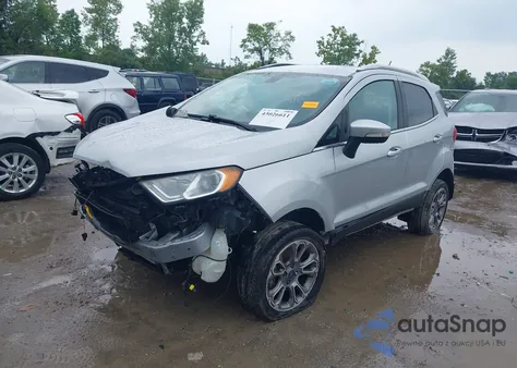 2018 Ford Ecosport Titanium z USA, uszkodzony, nr VIN MAJ6P1WL2JC247636